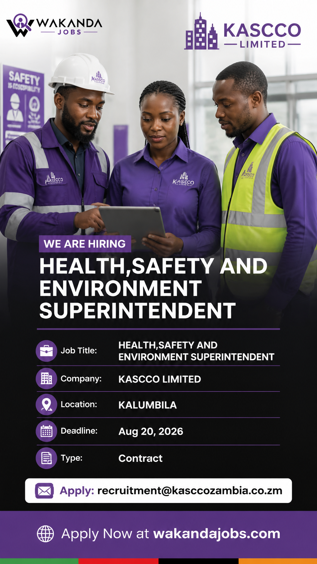 HEALTH,SAFETY AND ENVIRONMENT SUPERINTENDENT