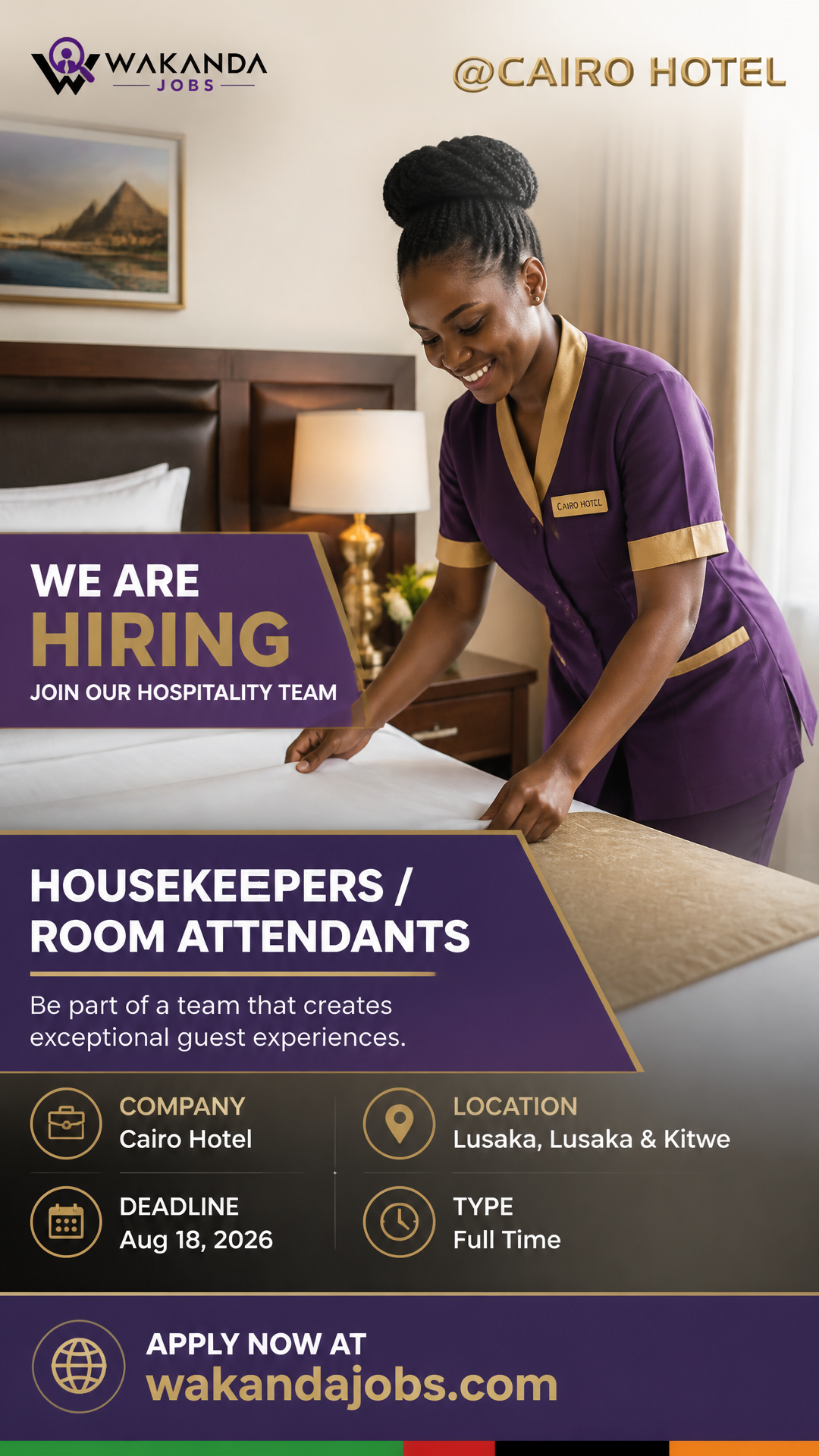 Housekeepers / Room Attendants