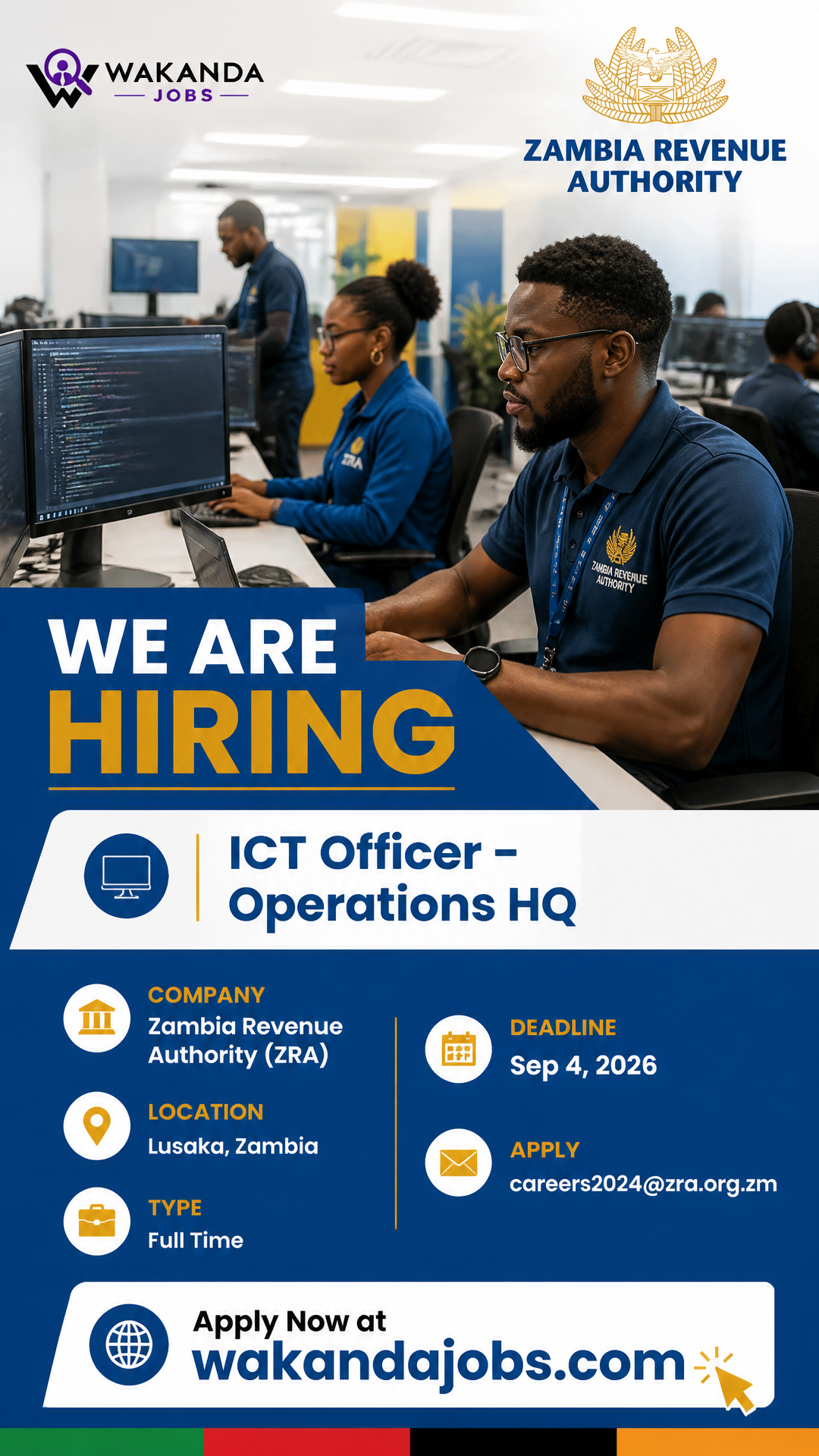 ICT Officer – Operations HQ