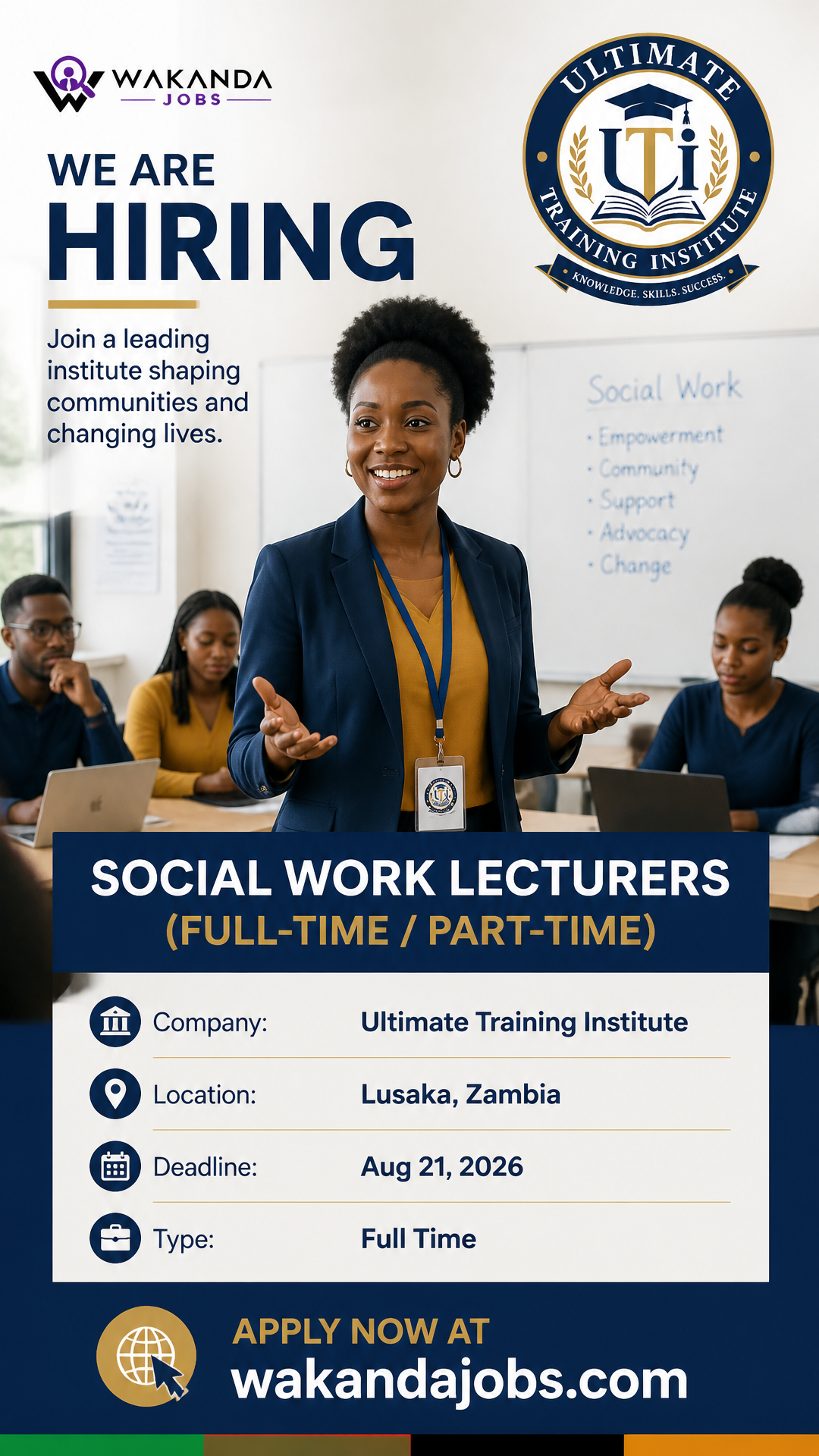 Social Work Lecturers (Full-Time/Part-Time)