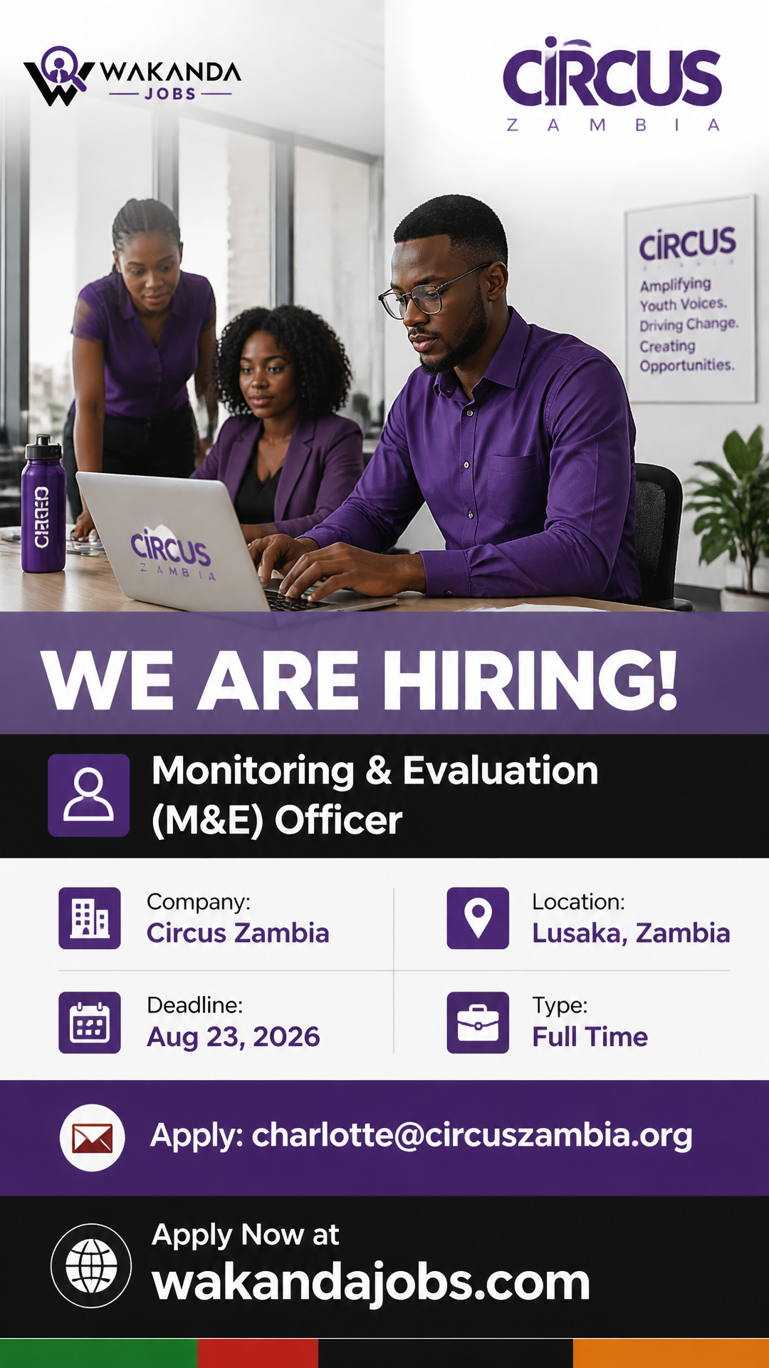 Monitoring & Evaluation (M&E) Officer
