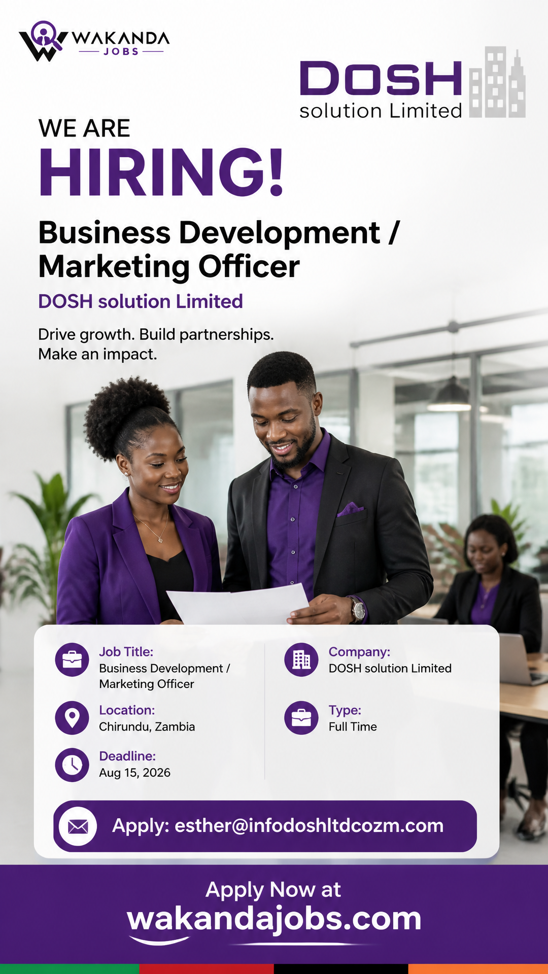 Business Development / Marketing Officer