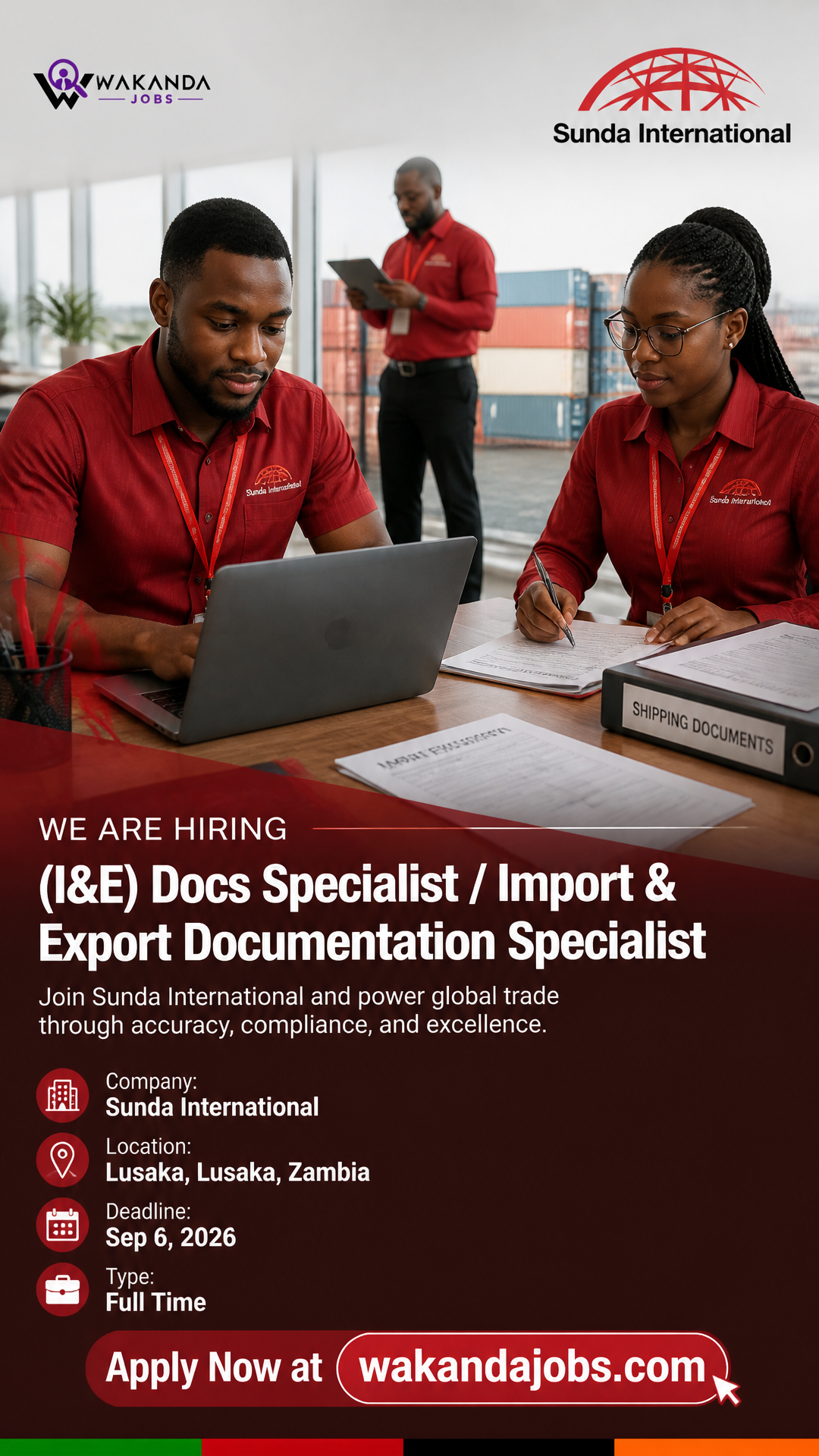 (I&E) Docs Specialist / Import & Export Documentation Specialist