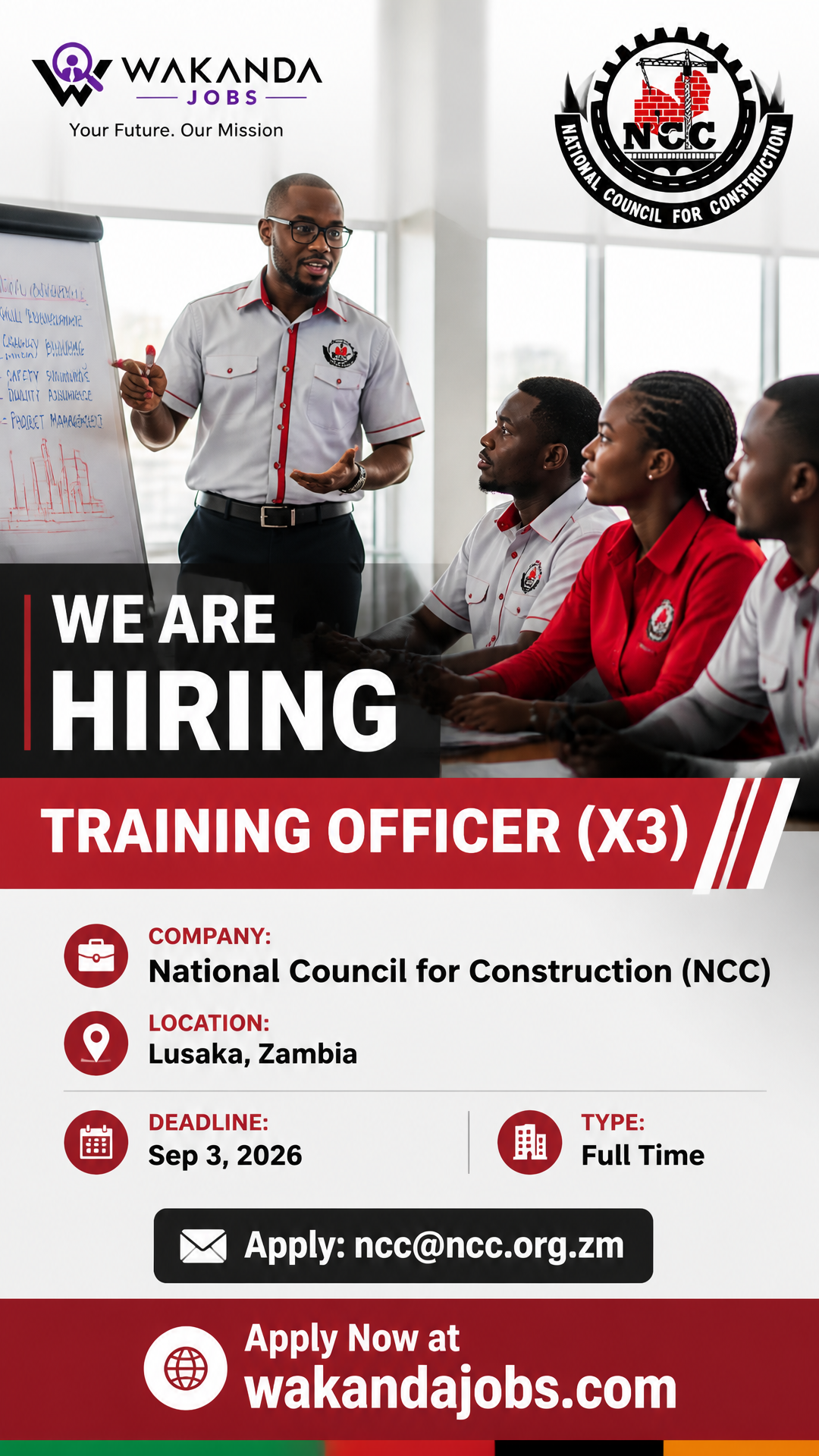 Training Officer (x3)