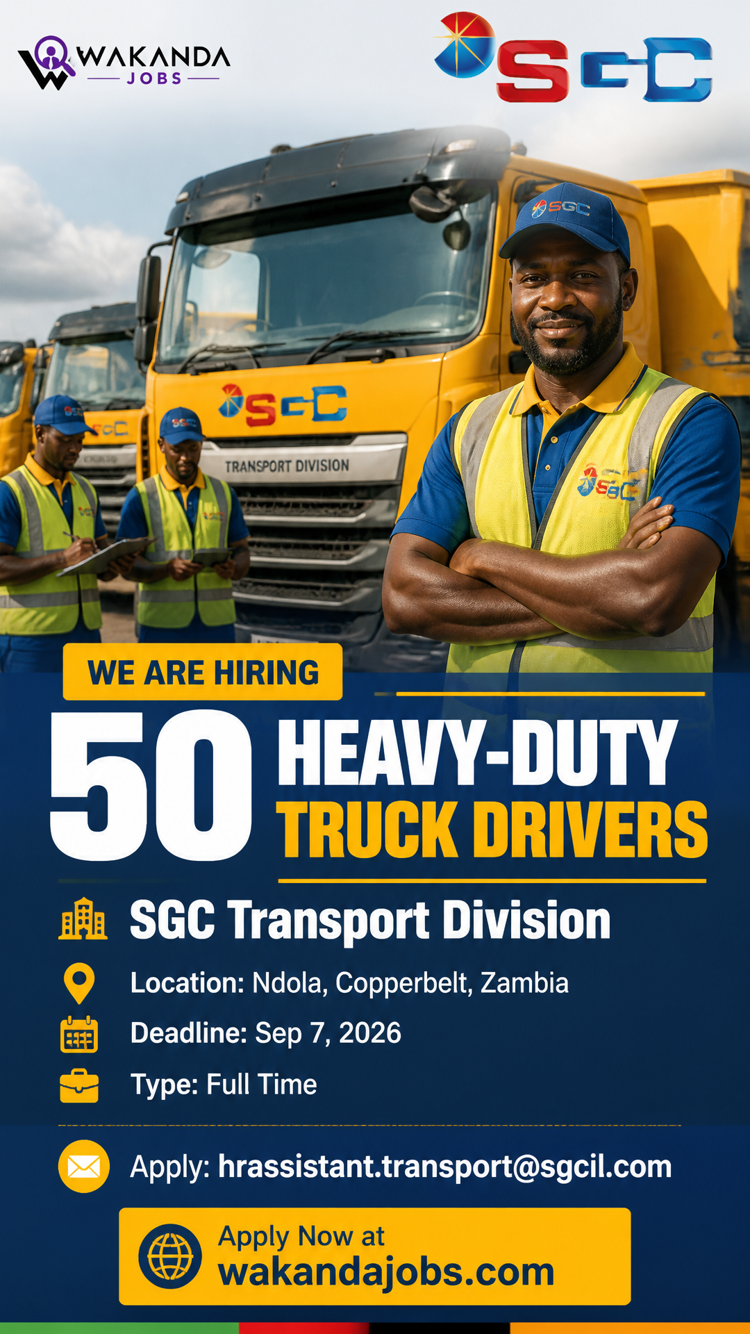 50 HEAVY-DUTY TRUCK DRIVERS