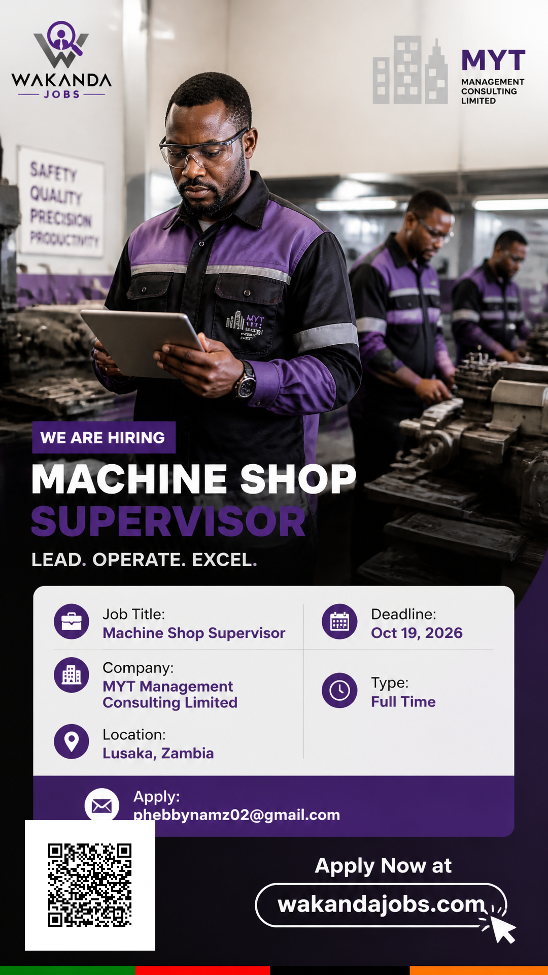 Machine Shop Supervisor