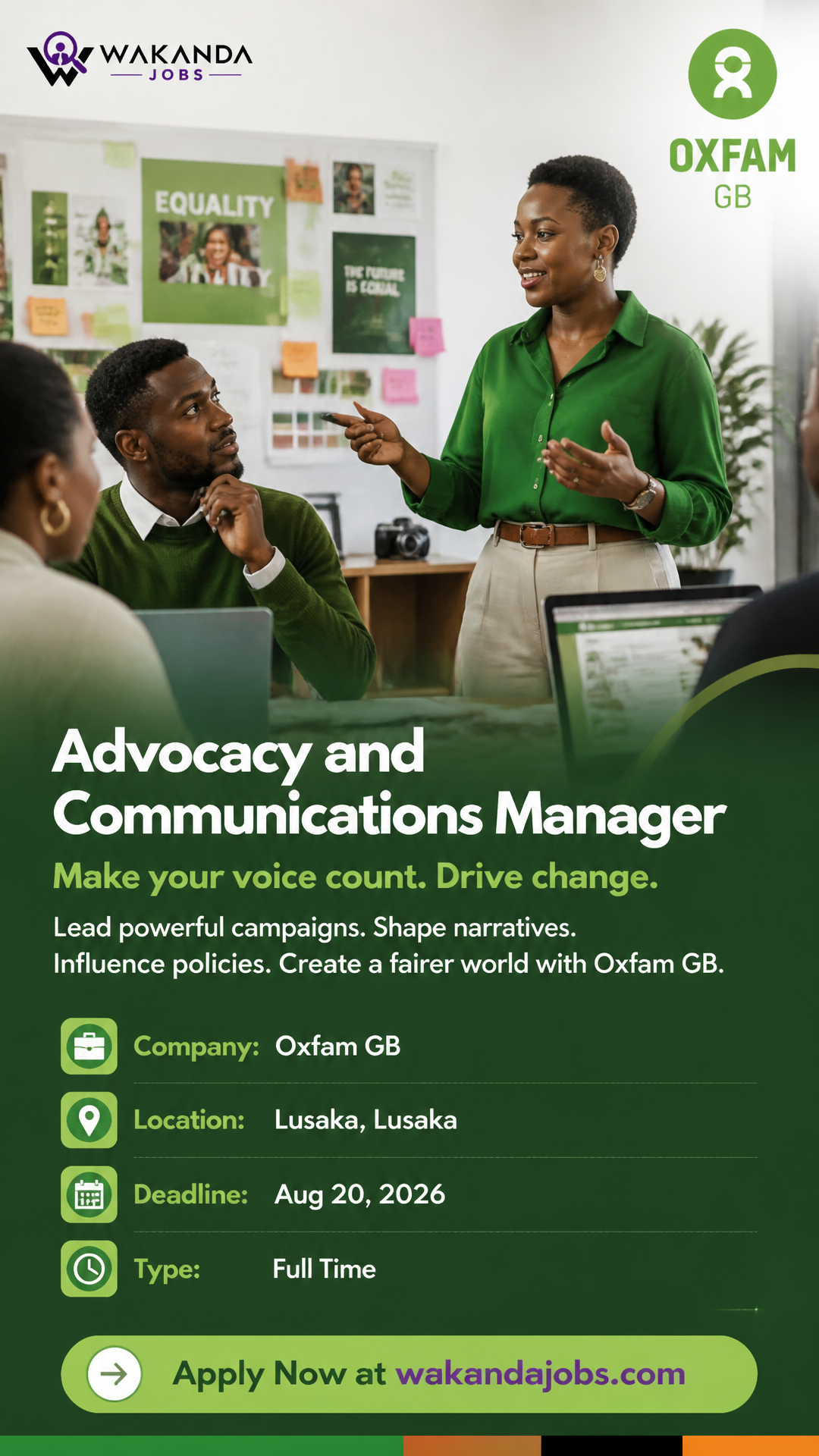 Advocacy and Communications Manager