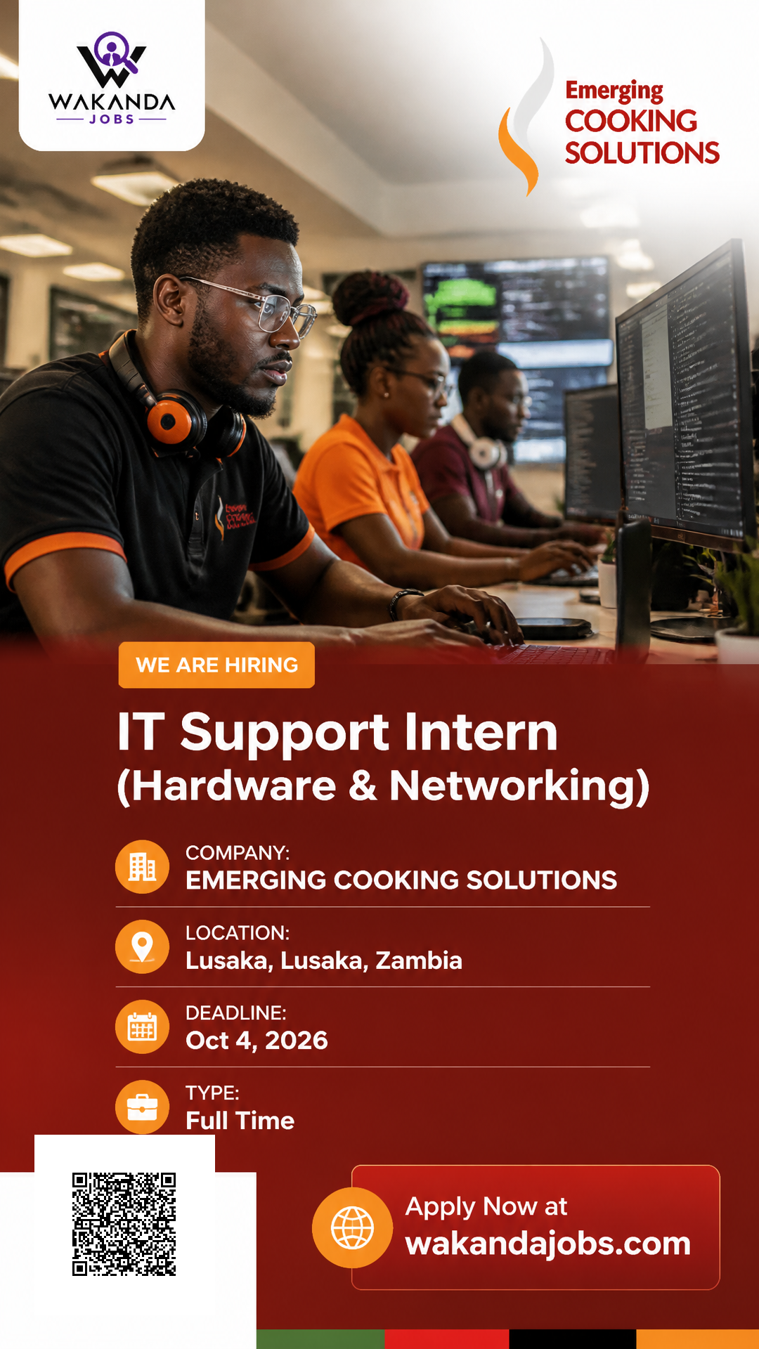 IT SUPPORT INTERN(HARDWARE & NETWORKING)