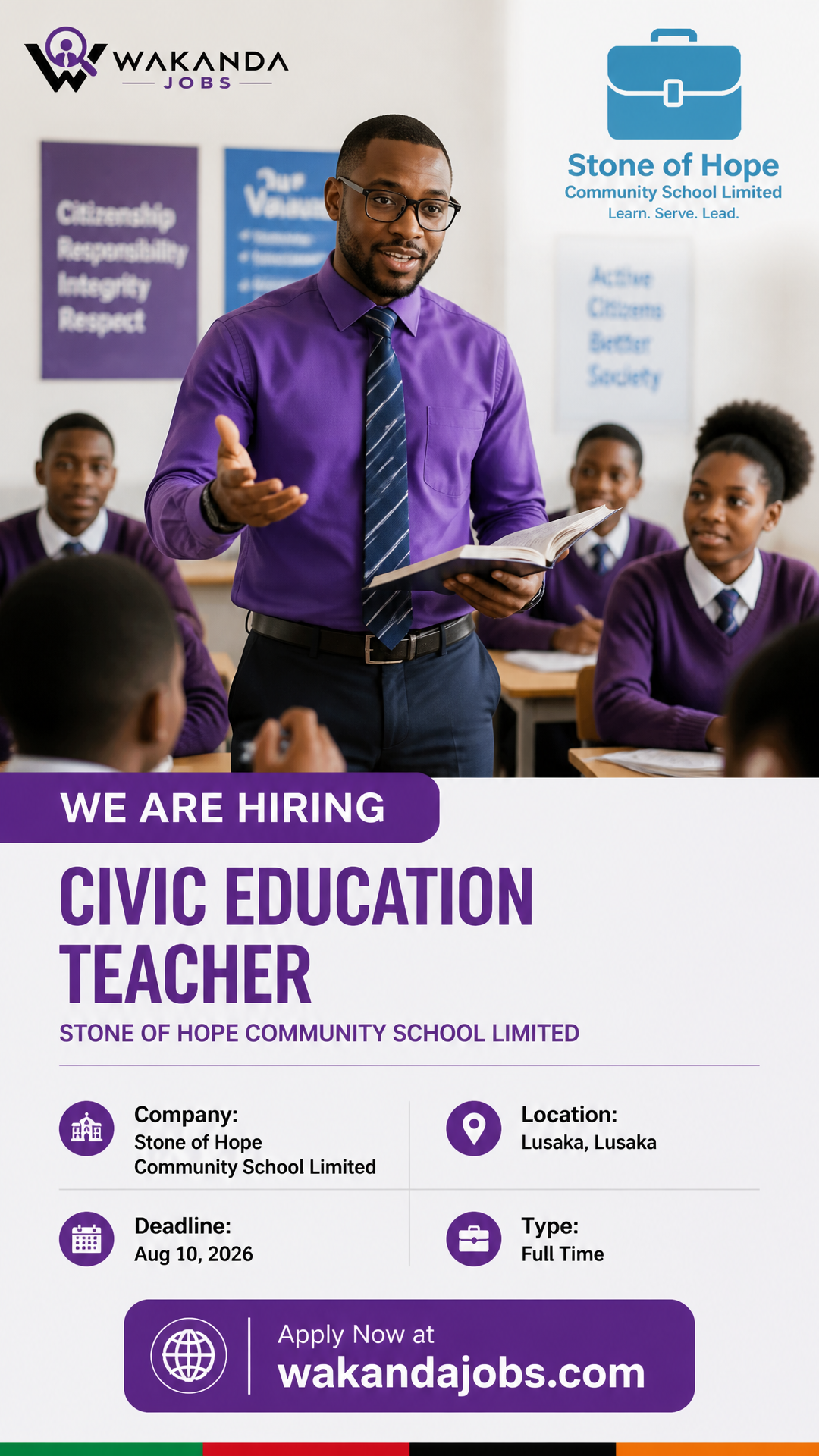 Civic Education Teacher