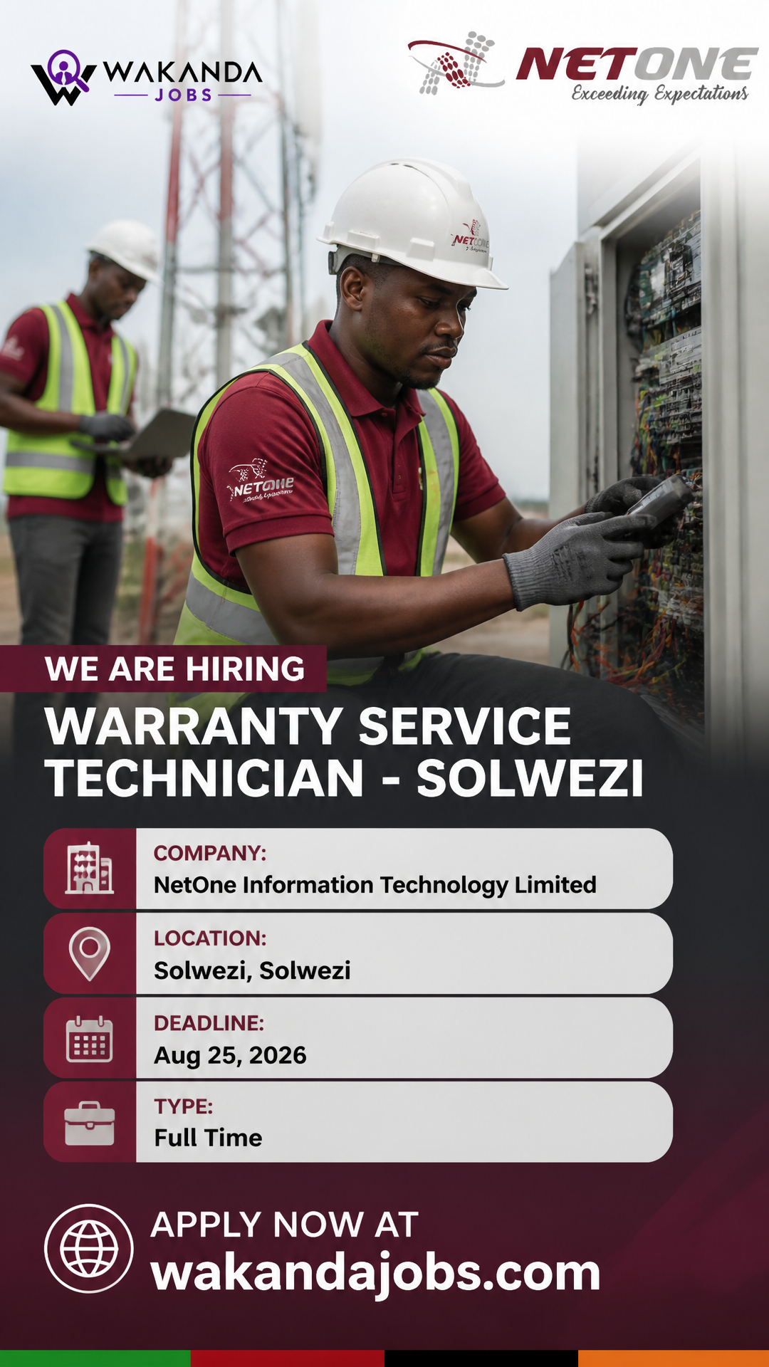 Warranty Service Technician - Solwezi