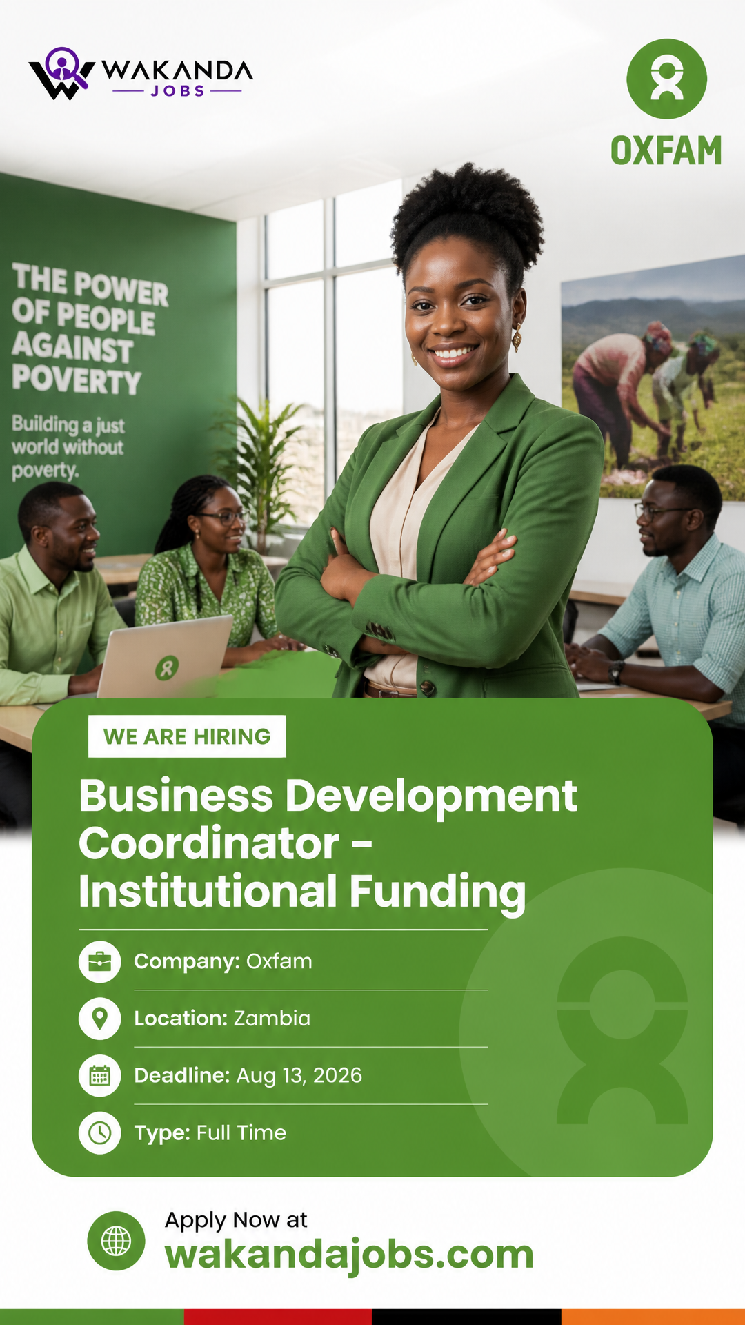 Business Development Coordinator – Institutional Funding