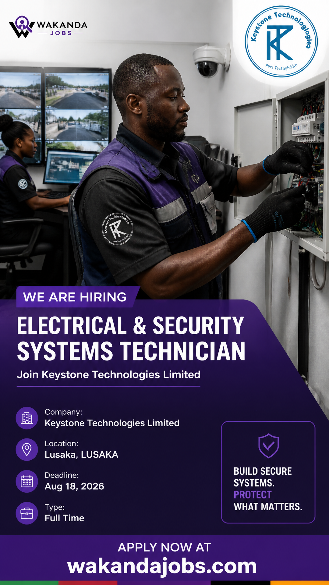 Electrical & Security Systems Technician
