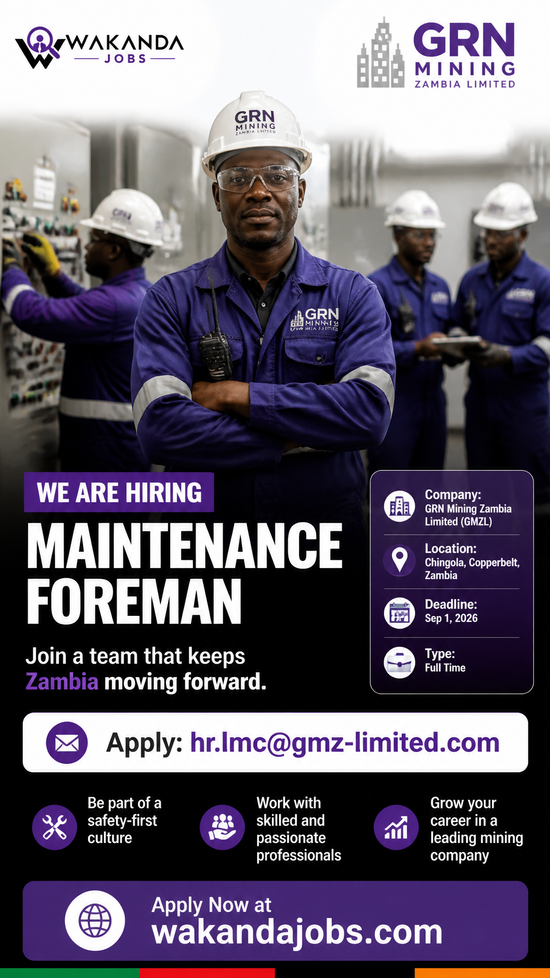 MAINTENANCE FOREMAN