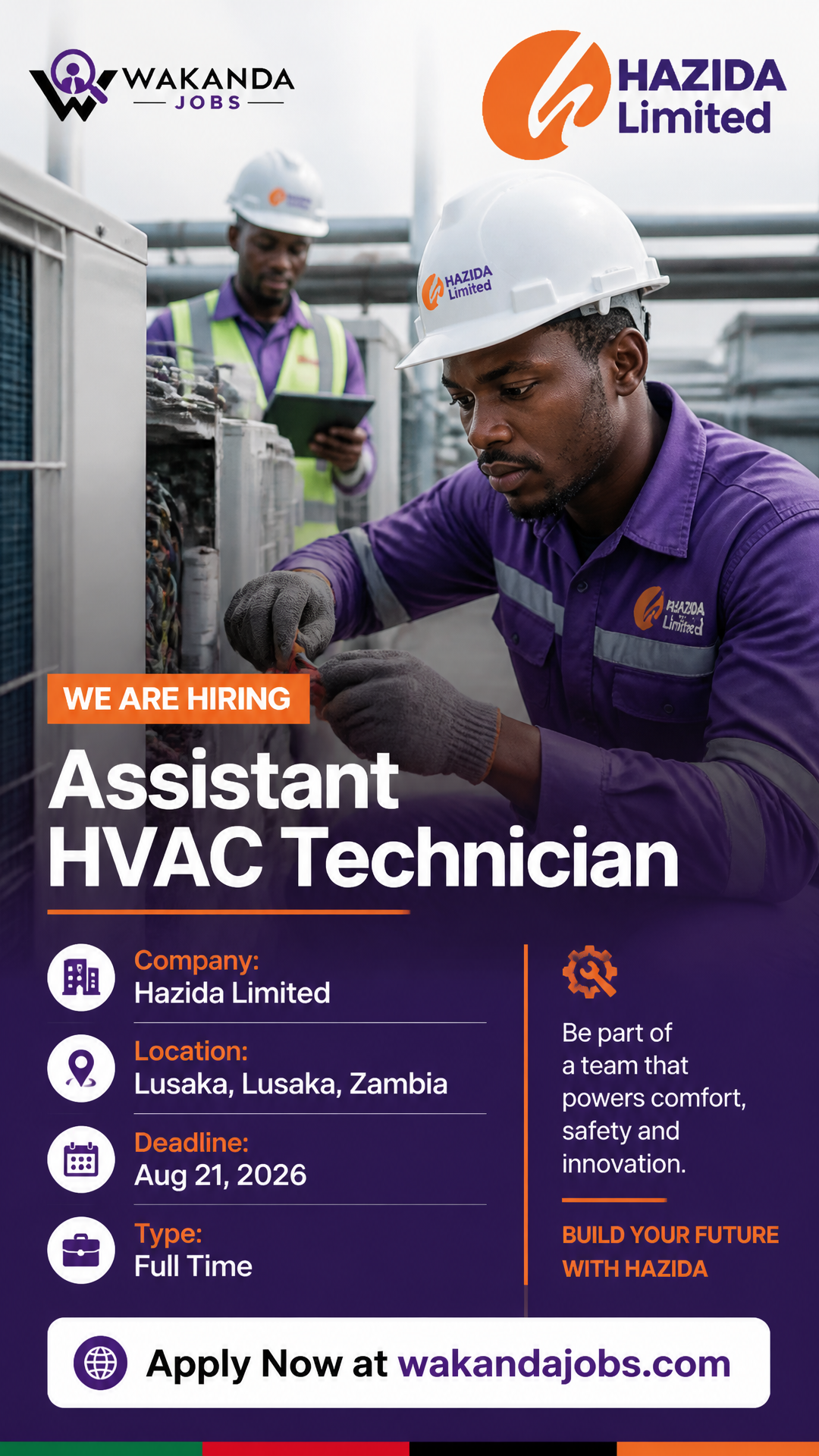 Assistant HVAC Technician