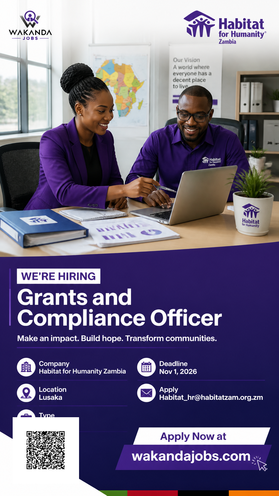 Grants and Compliance Officer