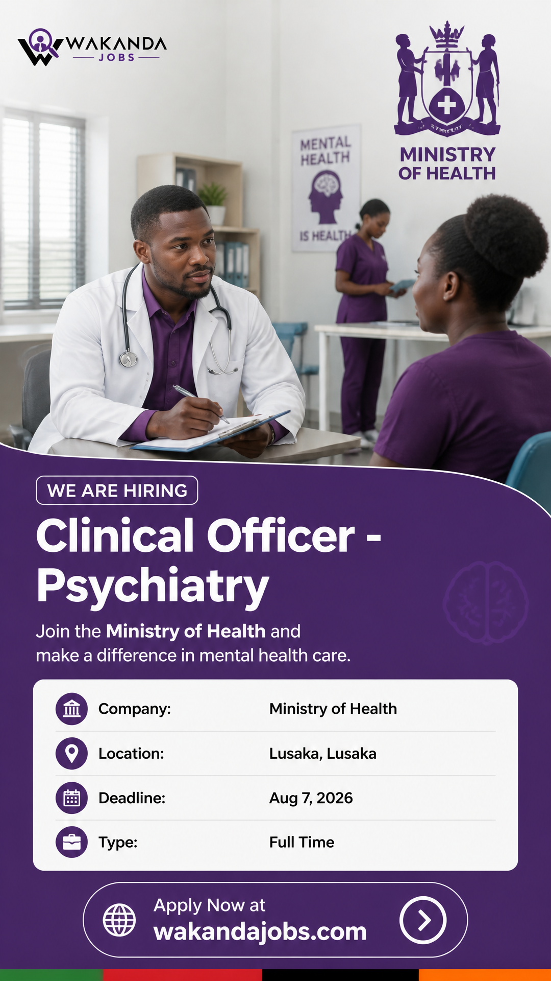 Clinical Officer - Psychiatry