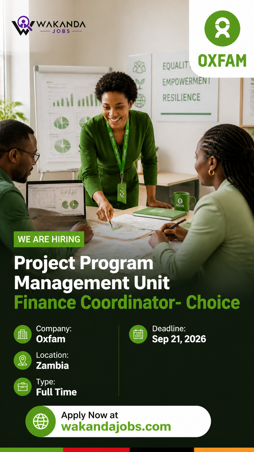 Project Program Management Unit Finance Coordinator- Choice