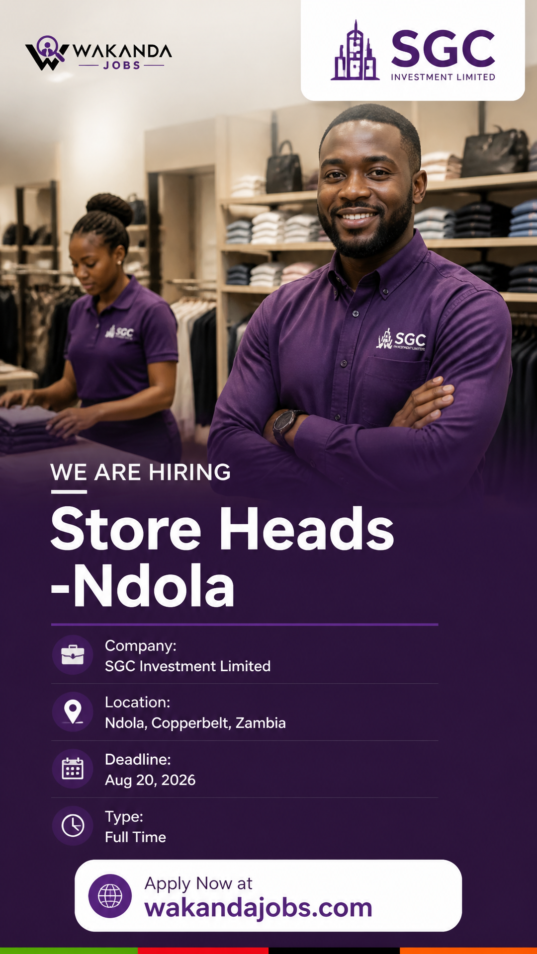 Store Heads -Ndola
