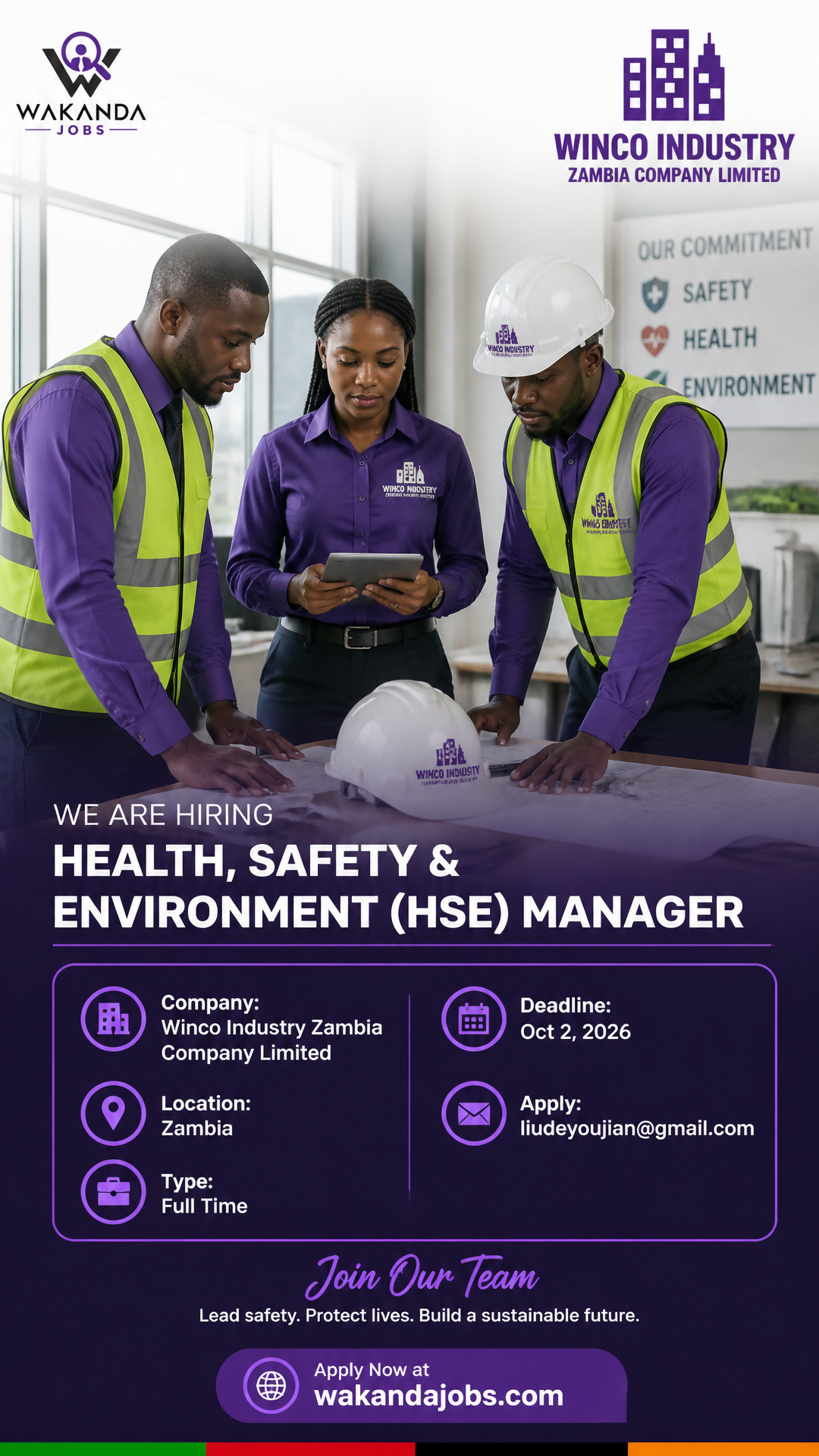 Health, Safety & Environment (HSE) Manager