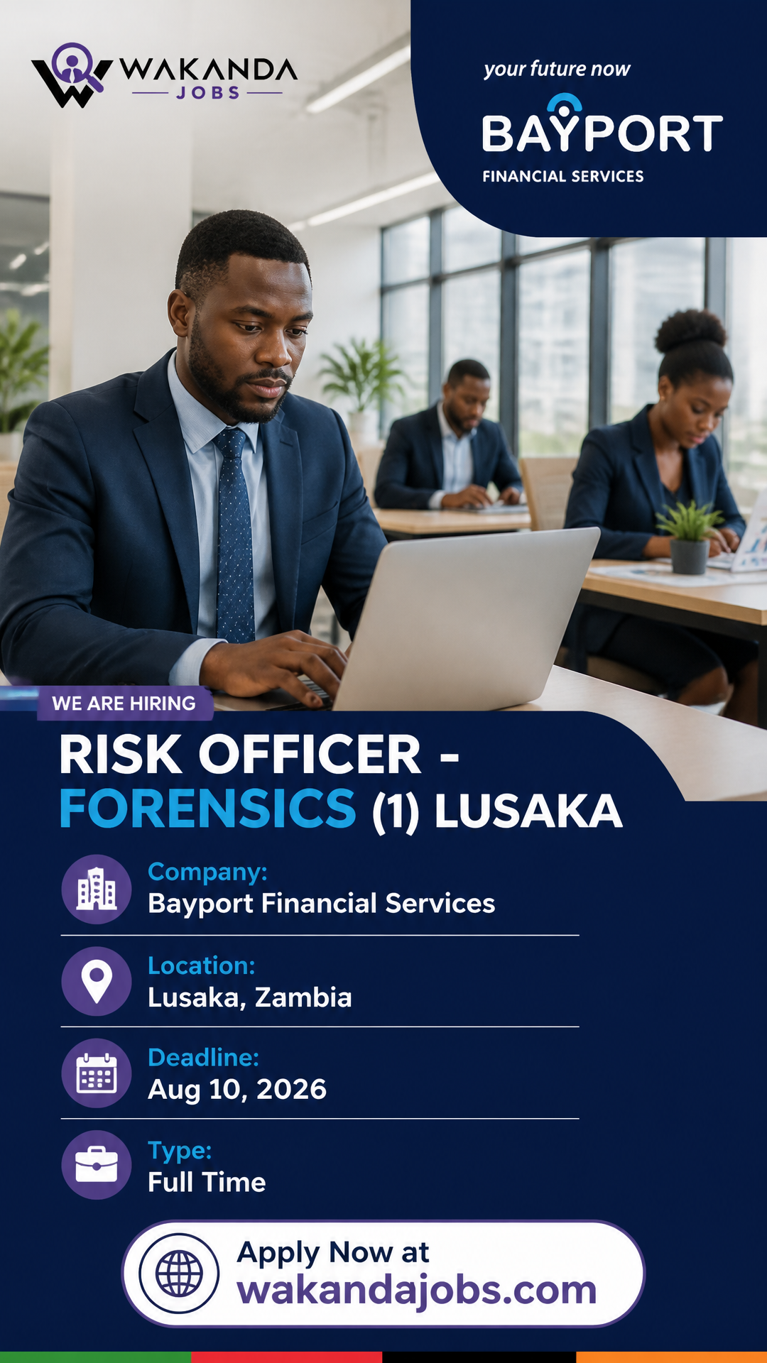 RISK OFFICER - FORENSICS (1) LUSAKA